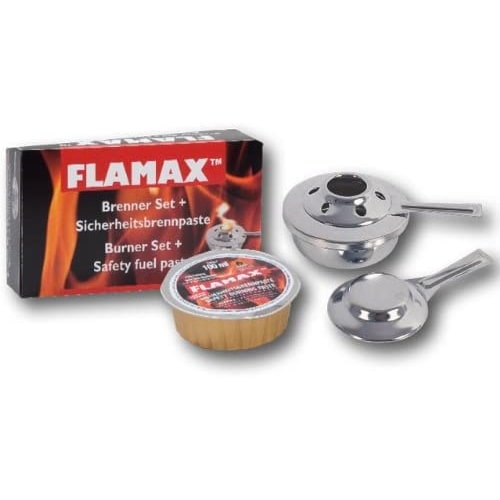 Flamax fornelletto + pasta combustibile per fonduta - Paggi Casalinghi